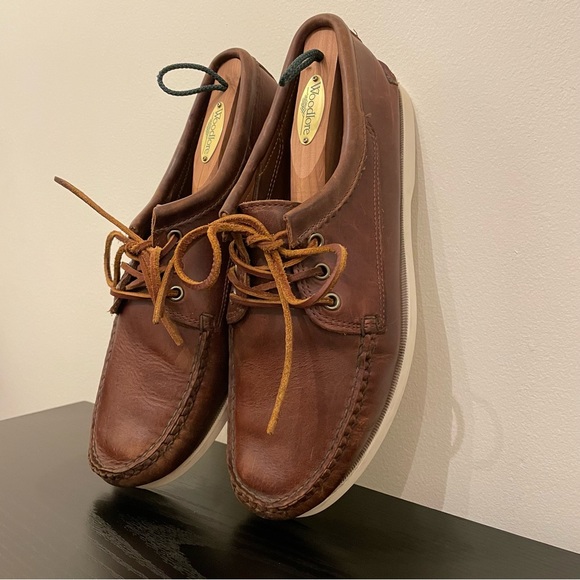 Quoddy Shoes Quoddy Leather Mocstitched Shoes Shoe Tree Poshmark